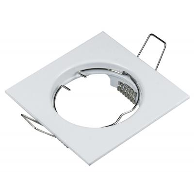 MCOB LED Einbaustrahler Tom / 230V / 3Watt / Eckig / Silber / Weiss