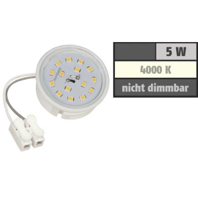 LED-Modul, 5Watt, 400 Lumen, 230Volt, 50 x 23mm, Neutralweiß, 4000Kelvin