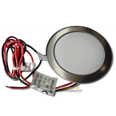 9er Set SMD Bodeneinbauspots 12Volt + 2 x LED Rundtrafo. Für Laminat, Parkett, Fliesen usw. Begehbar - IP67. Abwaschbar.