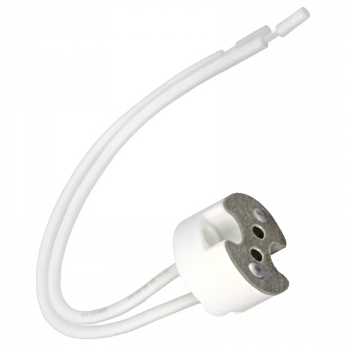 Einbaufassung für LED Spot GU10 MR16 Modul rund Weiß D=80mm