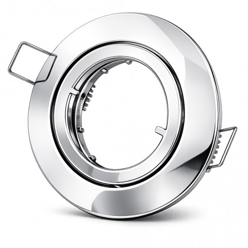 Einbaurahmen Timo Chrom – GU10/MR16 Fassung – 12V/230V