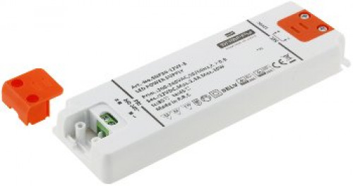 Elektronischer LED Trafo - 30Watt - für LED Lampen oder Stripes. Spannung stabilisiert 12VDC