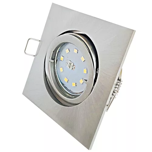 Flacher SMD LED Einbaustrahler Dario | 220Volt | 5Watt | STEP DIMMBAR | ET=32mm