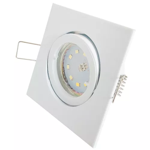 Flacher SMD LED Einbaustrahler Dario | 220Volt | 5Watt | STEP DIMMBAR | ET=32mm