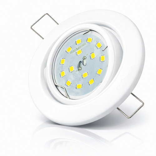 Flacher SMD LED Einbaustrahler Tomas | 230V | 5Watt | DIMMBAR | ET=30mm