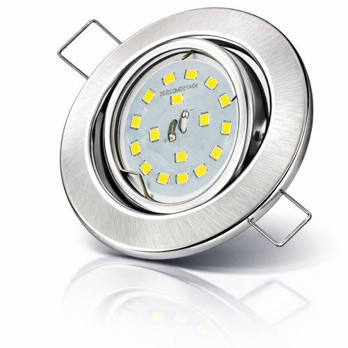 Flacher SMD LED Einbaustrahler Tomas | 230V | 5Watt | ET=30mm