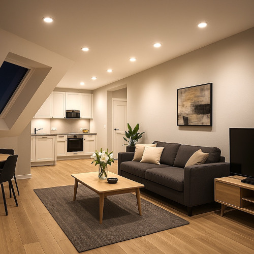 Flacher SMD LED Einbaustrahler Tomas | 230V | 5Watt | ET=30mm