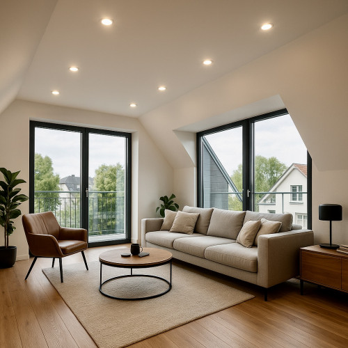 Flacher SMD LED Einbaustrahler Tomas | 230V | 7Watt | ET=30mm