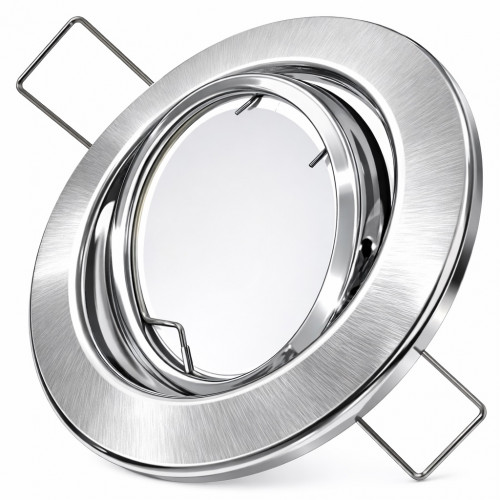 Flacher SMD LED Einbaustrahler Tomas | 230V | 7Watt | ET=30mm | Milchglas