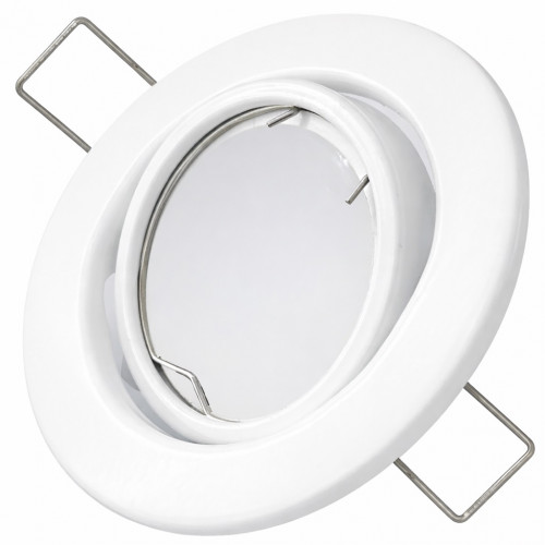 Flacher SMD LED Einbaustrahler Tomas | 230V | 7Watt | ET=30mm | Milchglas