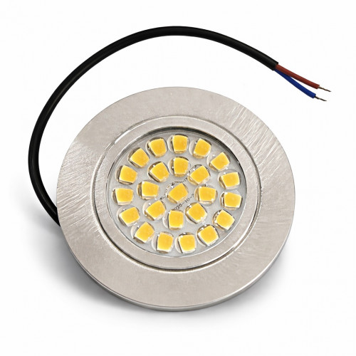 IP44 LED Möbel Einbauleuchte Ella 230V ultra flach 1 x 4W 56-60mm Lochausschnitt