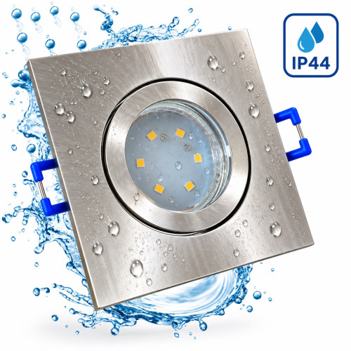 IP44 | SMD LED Einbauleuchten Marin | 5Watt | 230Volt | Quadratisch