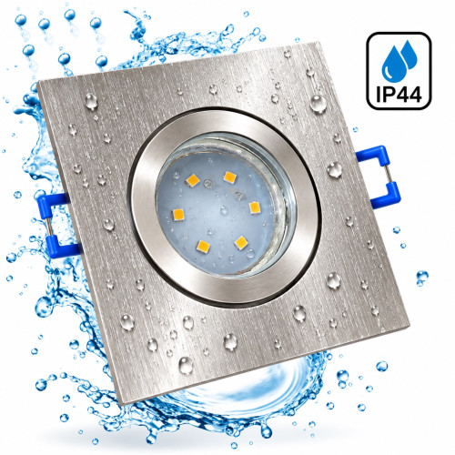 IP44 | SMD LED Einbauleuchten Marin | 5Watt | 230Volt | Quadratisch