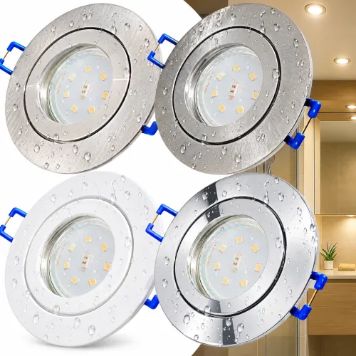 IP44 | SMD LED Einbauleuchten Marina | 7Watt | 230Volt | Rund