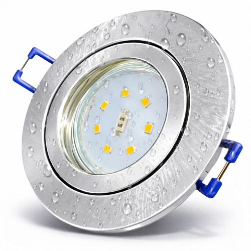 IP44 | SMD LED Einbauleuchten Marina | 7Watt | 230Volt | Rund
