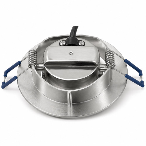 LED Einbauleuchte - 230V - 4.5W - 450Lumen - Silber - Ø=90x25mm