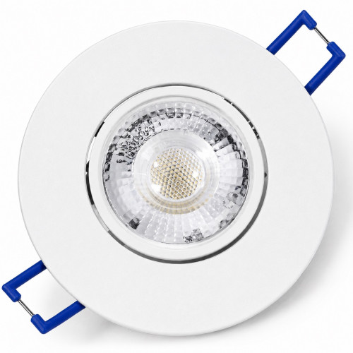 LED Einbauleuchte - 230V - 4.5W - 450Lumen - Weiss - Ø=90x25mm
