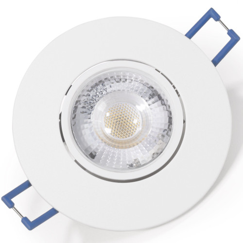 LED Einbauleuchte 4,5W, 450Lumen, Ø=90x25mm, CCT, Weiß
