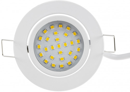 LED-Einbauleuchte „Flatty“ schwenkbar – 5W, 230V, flach (32 mm)