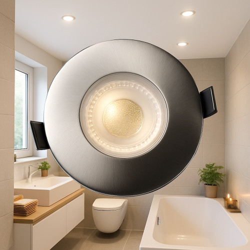 LED-Einbauleuchte IP65 – 4,9W, 500 Lumen | Ideal für Bad & Feuchträume