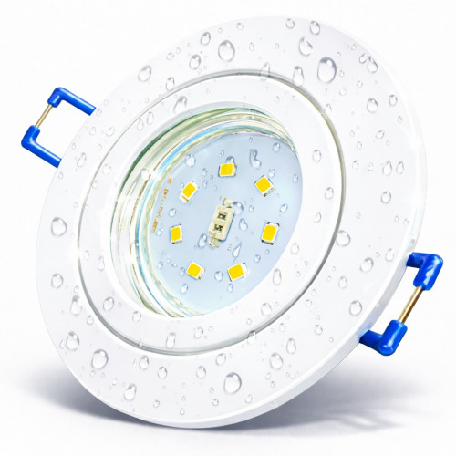 LED Einbauleuchte Marina / 230V / 7W / DIMMBAR / ET = 32mm / IP44
