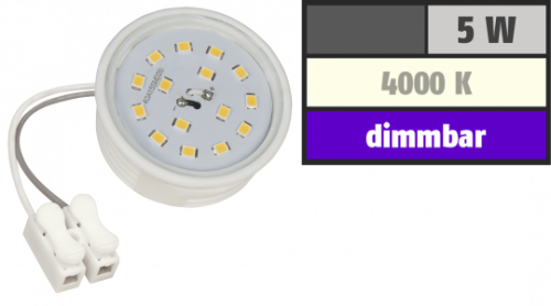 LED Einbauleuchte Marina / 230V / 7W / DIMMBAR / ET = 32mm / IP44