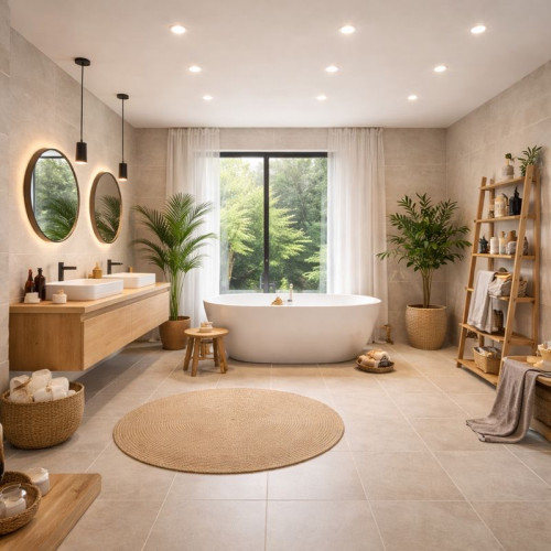 LED Einbauleuchte Marina / 230V / 7W / STEP DIMMBAR / ET = 32mm / IP44