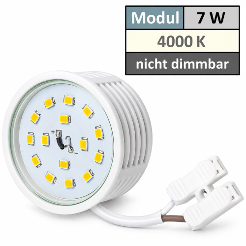 LED Einbaustrahler Marin / 230V / 7W / Loch = 60 - 68mm / ET = 32mm / IP44