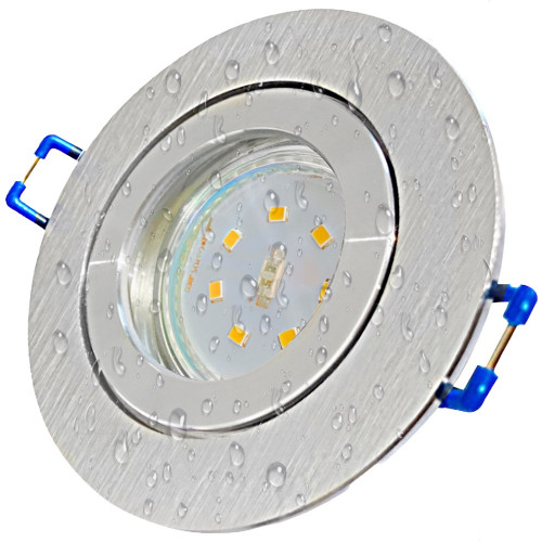 LED Einbaustrahler Marina / 230V / 7W / Loch = 60 - 68mm / ET = 32mm / IP44