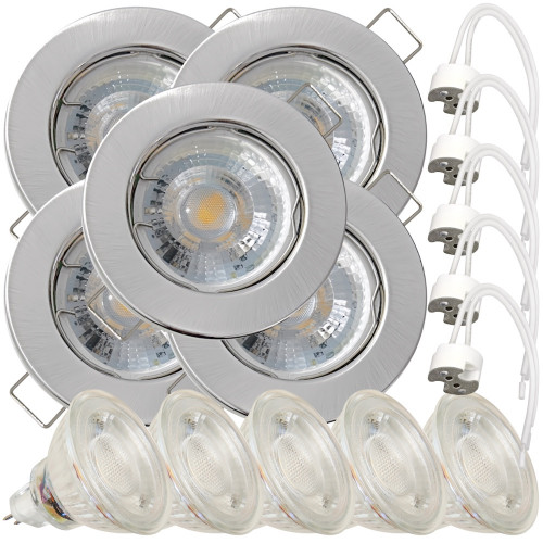 LED Einbaustrahler „Tom“ – 12V, 3W, GU5.3 - MR16 Fassung