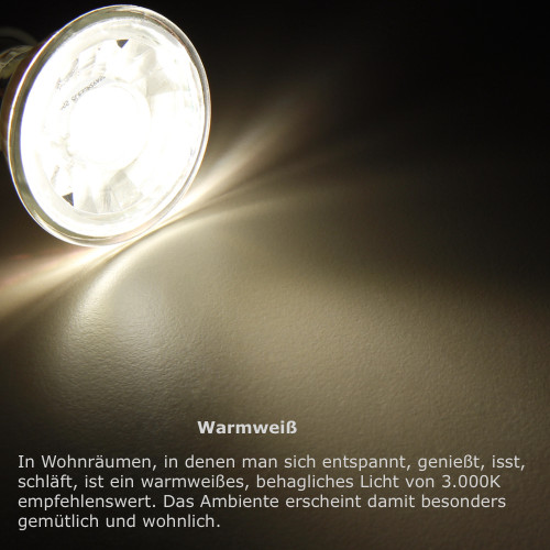 LED Einbaustrahler Tom / 230V / 5Watt / 400Lumen / Silber