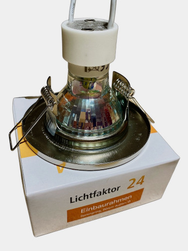 LED Einbaustrahler Tom / 230V / 5Watt / 400Lumen / Silber