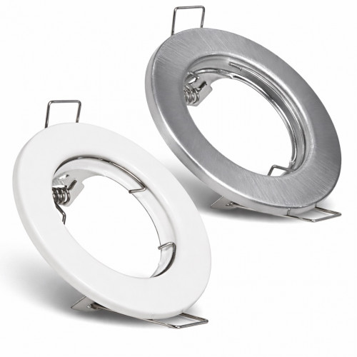 LED Einbaustrahler TOM 230V • GU10 6W • Ø 80 mm • Warmweiß