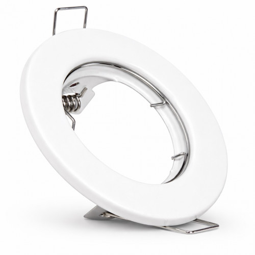 LED Einbaustrahler Tom | Flach | 230V | 7W | ET-30mm | Weiss | Starr