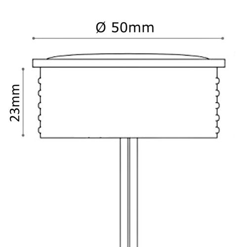 LED-Modul, 5Watt, 400 Lumen, 230Volt, 100% dimmbar, Warmweiß, 3000Kelvin