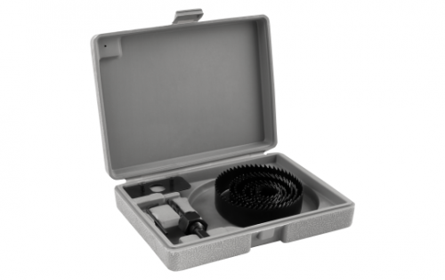 LOCHSÄGEN-SET 9-TEILIG, 25-89MM, INKL. TRANSPORTKOFFER