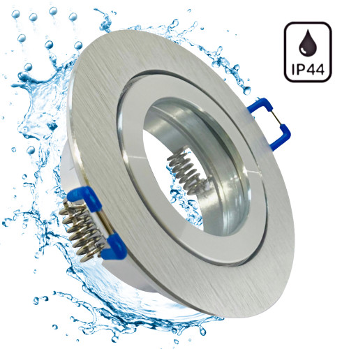 Runder Bad Einbaustrahler Marina / 12Volt / IP44 / Ohne LED Leuchtmittel