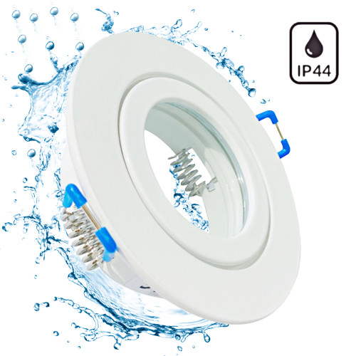 Runder Bad Einbaustrahler Marina / 12Volt / IP44 / Ohne LED Leuchtmittel
