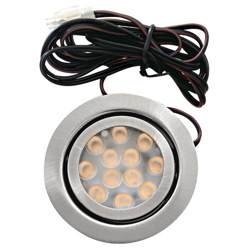 Sets - LED Einbaustrahler Alina 12V - 3W - Trafo - Zuleitung - Schwenkbar