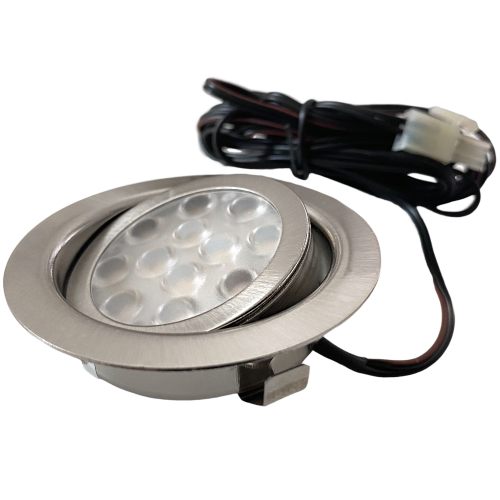 Sets - LED Einbaustrahler Alina 12V - 3W - Trafo - Zuleitung - Schwenkbar