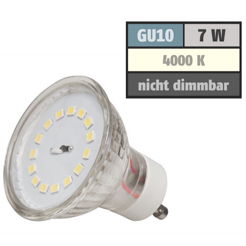 SMD LED Einbaustrahler Dario / 230Volt / 7Watt / 470Lumen / Bajonettring