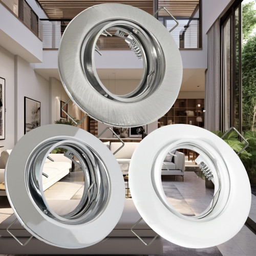 LED Einbaustrahler TOMAS • GU10 6W • 230V • warmweiß • dimmbar