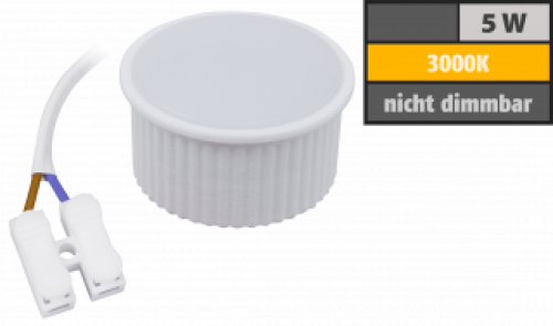 SMD LED-Modul, 5Watt, 440 Lumen, 230Volt, 50 x 25mm, Warmweiß, 3000Kelvin