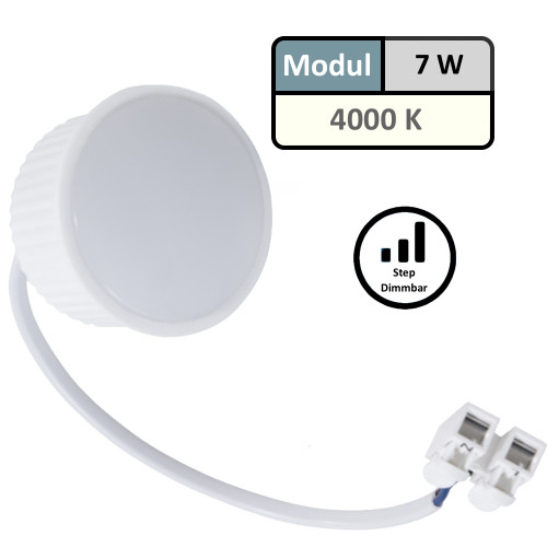 SMD LED-Modul, 7Watt, 608 Lumen, 230Volt, 50 x 25mm, Neutralweiß, STEP-DIMMBAR