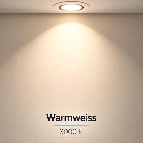 SMD LED-Modul, 7Watt, 608 Lumen, 230Volt, 50 x 25mm, Warmweiß, STEP-DIMMBAR
