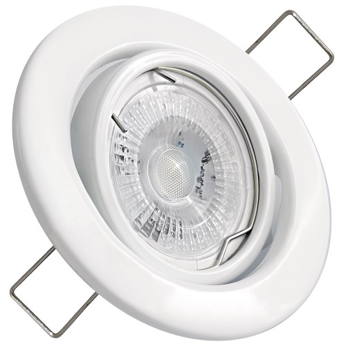 SONDERAKTION - LED Einbaustrahler 230V – 5W, 36° Spot, GU10 – schwenkbar