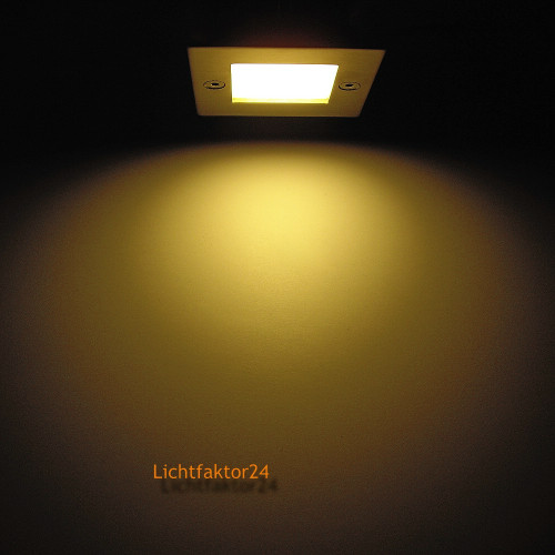Wandeinbaustrahler Royal 230V | 1.5W | LED | IP54 | Treppenbeleuchtung | Neutralweiss