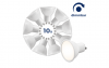 10 x LED-STRAHLER GU10, 6W, 510LM, 4000K, NEUTRALWEISS, DIMMBAR