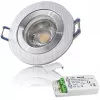 12Volt Bad Einbaustrahler Marina / IP44 / 3W / MCOB LED / Rund / inklusive LED Trafo