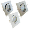 12Volt LED Einbaustrahler Dario | 3Watt | Gu5.3 Sockel | MR16 Fassung | Mit LED Transformator